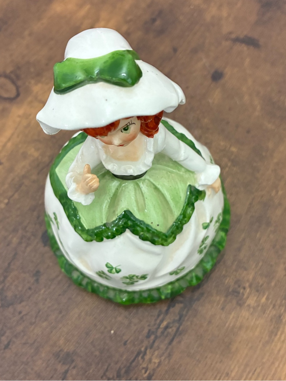 Vintage Irish Girl Music Box Figurine - Picture 2 of 9
